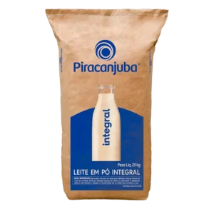 Leite em Pó Integral Piracanjuba 25kg – R$ 349,93 - produto alimentício para atacado