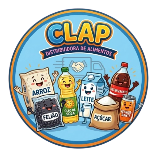 Logo Clap Distribuidora de Alimentos LTDA