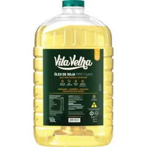 Óleo De Soja Vila Velha Galão 18l – R$ 62,83 - produto alimentício para atacado